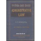 Durga Das Basu Administrative Law [HB] by S. P. Sengupta, Kamal Law House | New Impression 2019